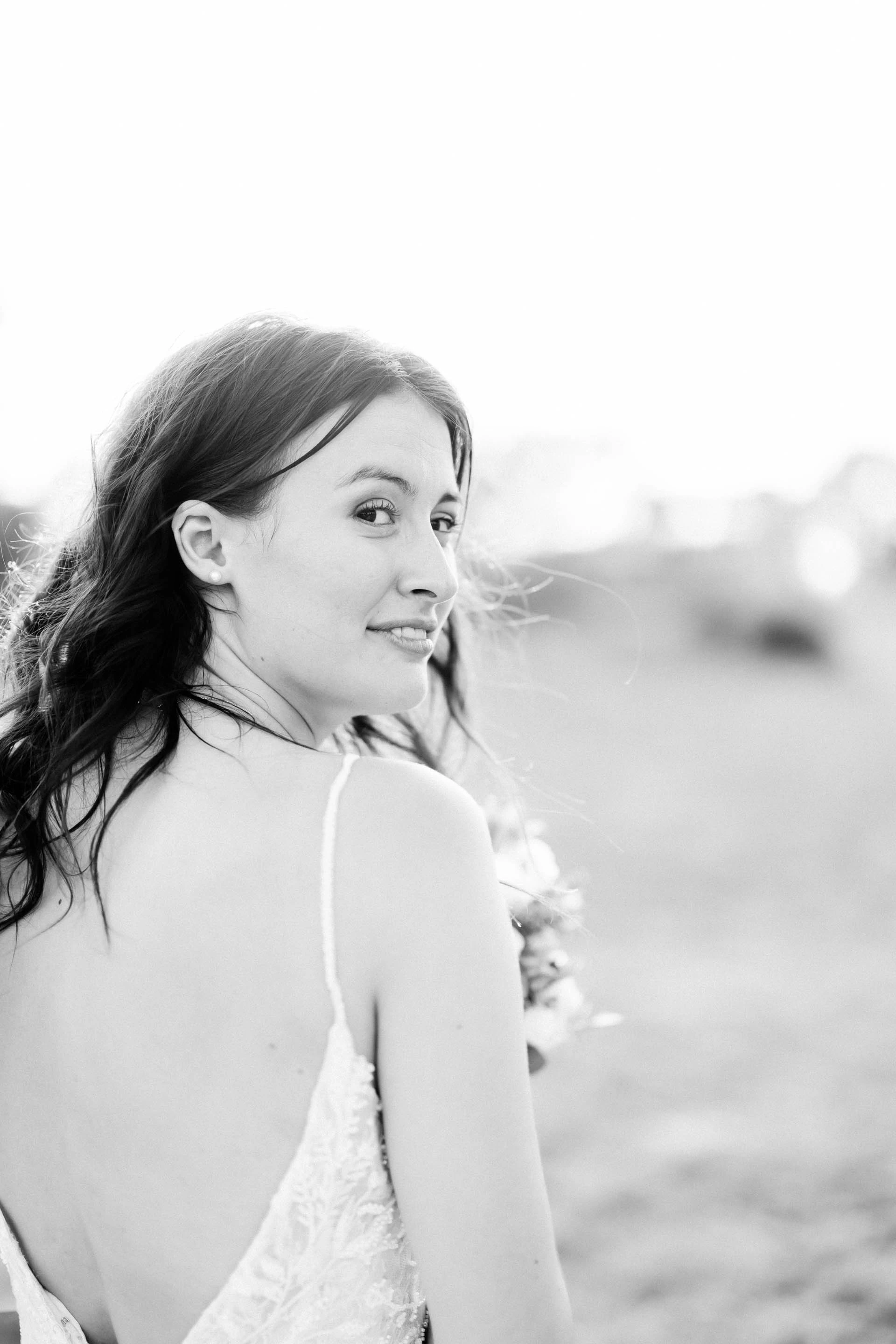 robe bonheur gris mariage